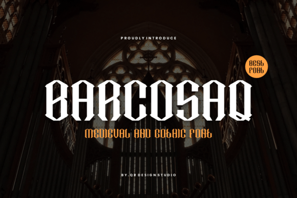 Barcosaq: The Modern Display Font for Polished Brand Identity