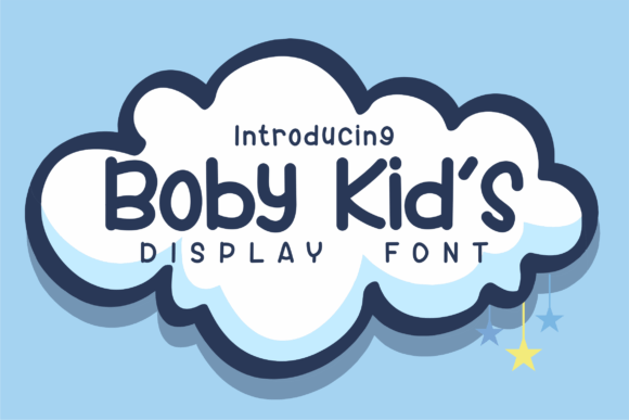 Boby Kid s: The Playful Display Font for Creative Projects