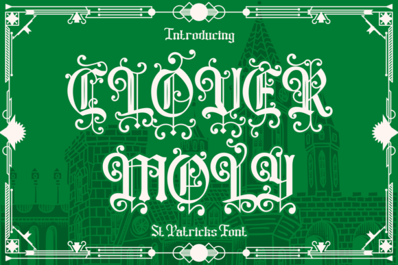 Clover Moly: The Ultimate Display Font for St. Patrick's Day Web Design