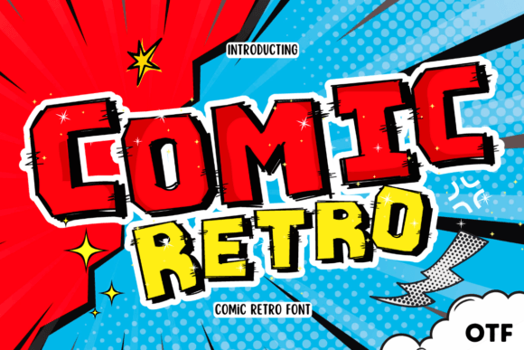 Comic Retro: The Perfect Playful Typeface for Modern Web Design