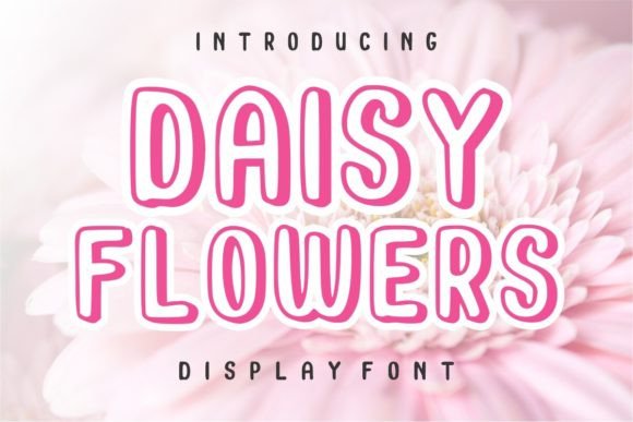 Daisy Flowers: A Sweet Display Font for Modern Web Design