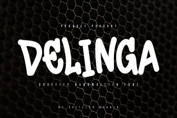 Delinga: A Playful Display Font for Digital Branding