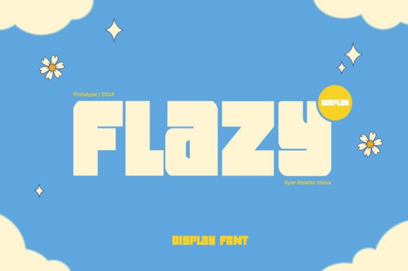Flazy: The Playful Display Typeface for Modern Web Design