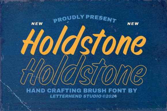Holdstone: The Premium Display Typeface for Modern Web Design