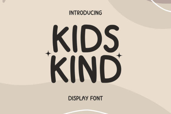 Kids Kind: A Playful Handwritten Display Font for Creative Brands