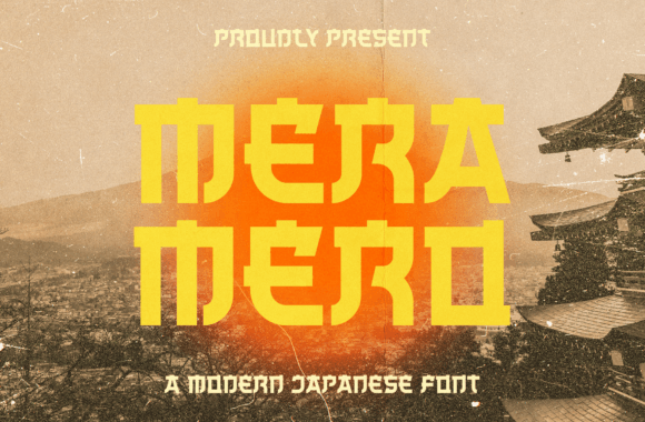 Mera Mero: The Bold Display Font for Modern Editorial Design