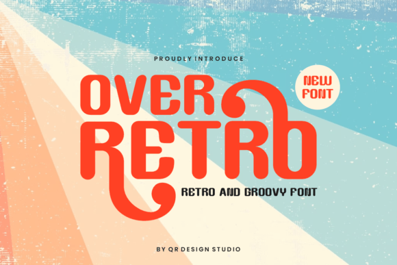 Over Retro: The Ultimate Free Display Font for Creative Projects
