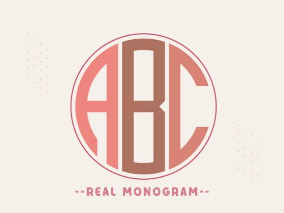 Real Monogram: A Premium Display Typeface for Modern Web Design