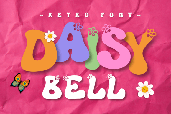 Retro Daisy Bell: The Perfect Display Typeface for Handmade Brands