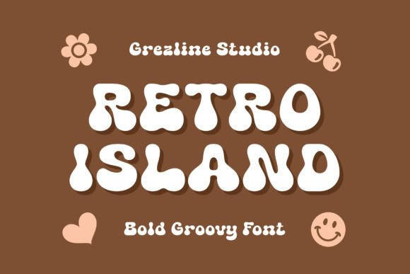 Retro Island: The Bold Groovy Font for Campaign Headlines