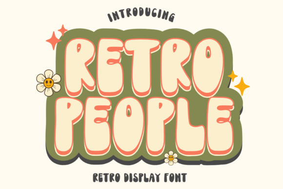 Retro People: The Perfect Retro Font for Small Business Branding