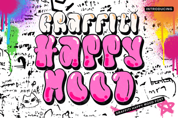 Reviewing Graffiti Happy Mood for Editorial Design Projects
