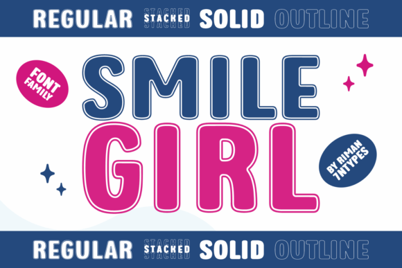 Smile Girl: The Creative Font for Bold Brand Identity