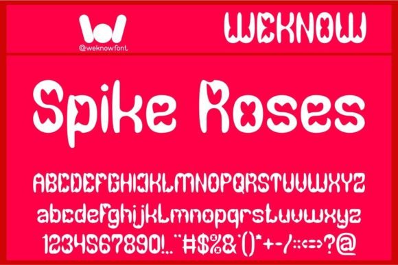 Spike Roses: The Display Font That Transforms Small Business Branding