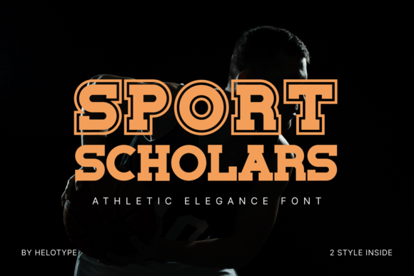 Sport Scholars: The Dynamic Typeface for Bold Editorial Design